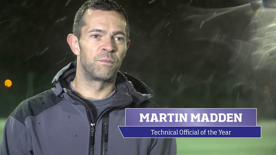 Martin Madden, 2016 sportscotland Technical Official of the Year