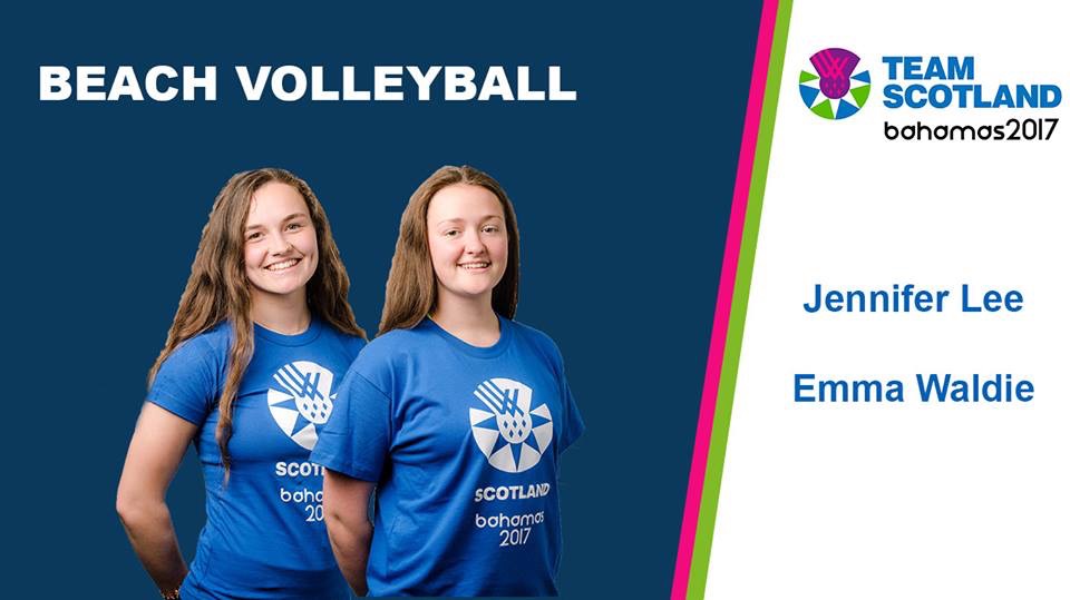 Team Scotland 2017 beach volleyball