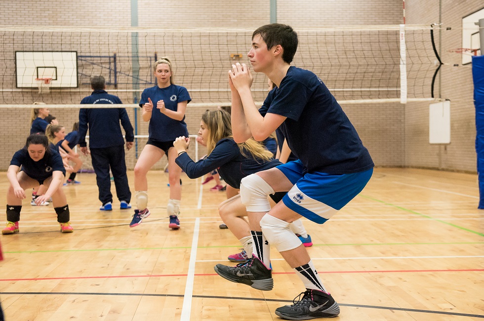 The City of Edinburgh Volleyball Club increased their participation levels by over 100 per cent in 18 months