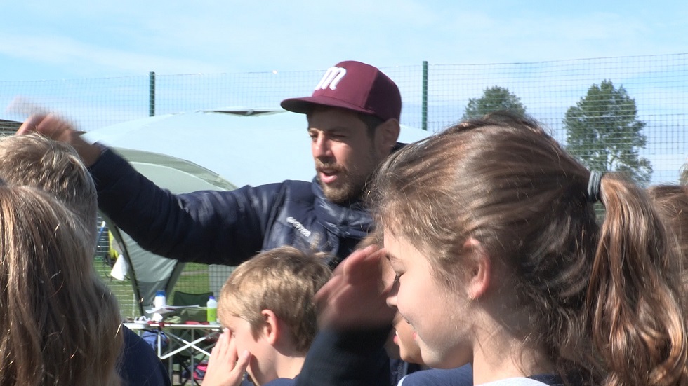 Gavin Byers at the Grove Menzieshill summer camp