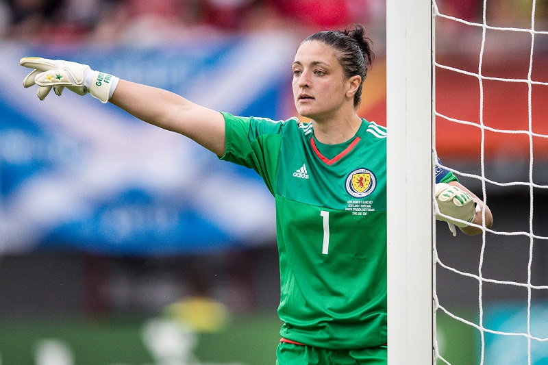 Gemma Fay captained Scotland's Women at the Euros