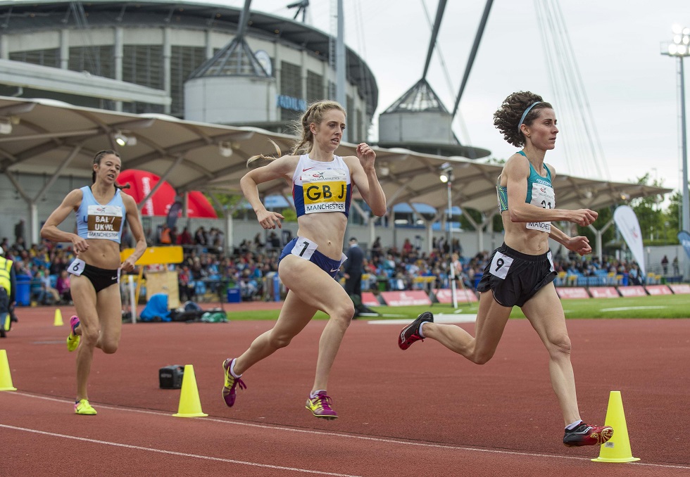 Jemma Reekie in action in Manchester