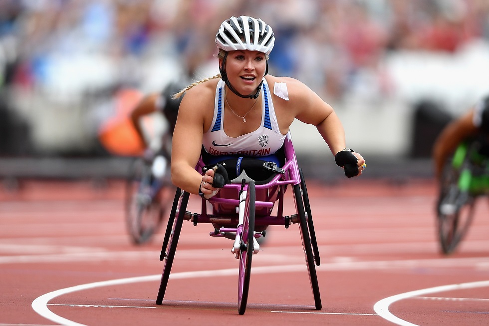 Sammi Kinghorn stormed to two gold medals in London