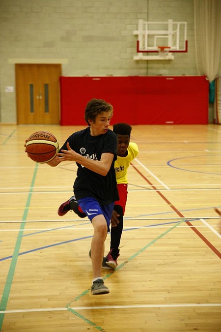 Cameron Walker shows his skill on the court