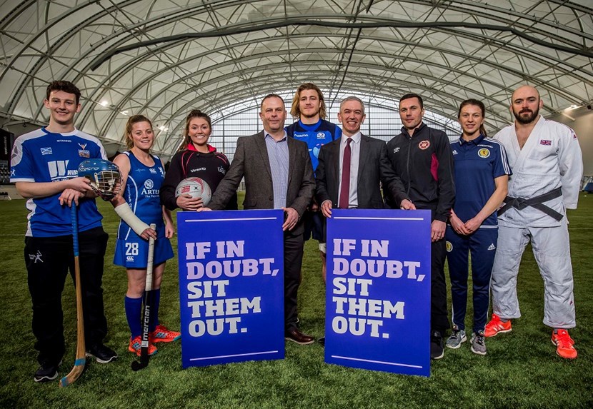 Will Cowie (shinty), Bex Condie (hockey), Samantha Murphy (netball), Peter Robinson (concussion campaigner), David Denton (rugby), Dr Gregor Smith (Scotland's Deputy Chief Medical Officer), Don Cowie (football), Lizzie Arnot (football), Sam Ingram (judo).