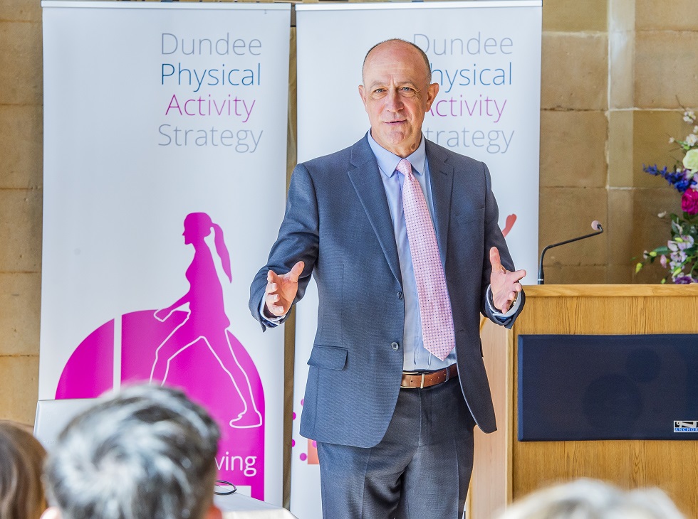 sportscotland chief executive Stewart Harris discusses Dundee's Physical Activity Strategy