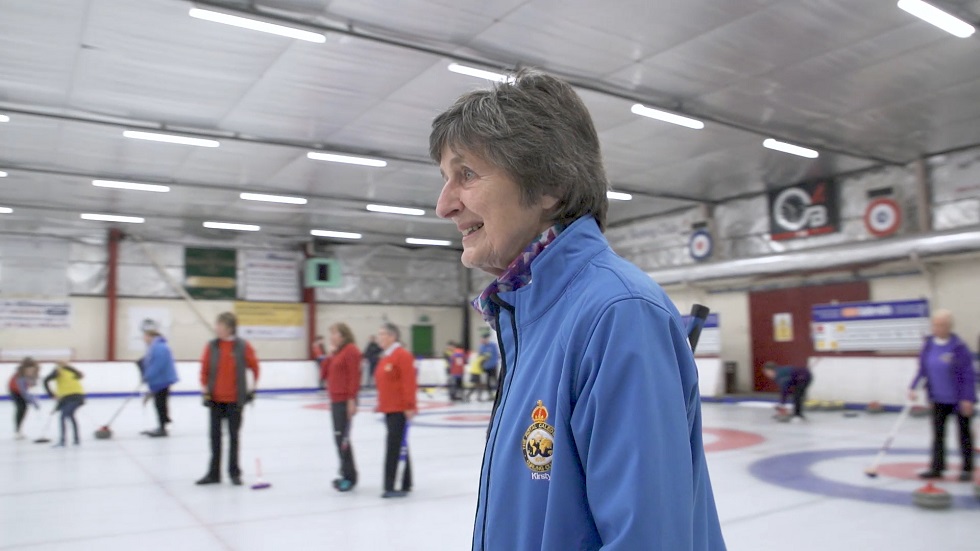 Kirsty Letton on the ice