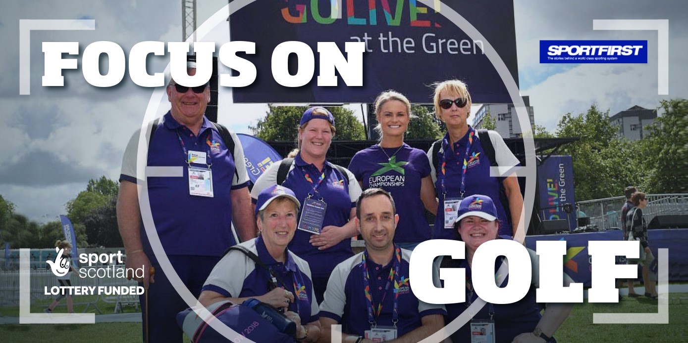 Focus on Golf group of volunteers at Go Live at the Green 2018