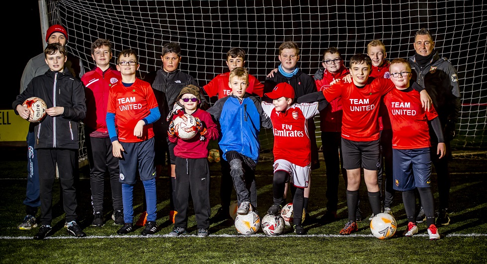 Team United provide football opportunities for people with autism in Broxburn