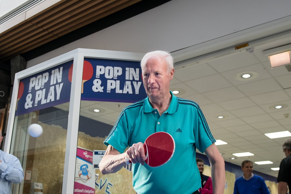 Jim from Carrick Knowe at Pop In & Play