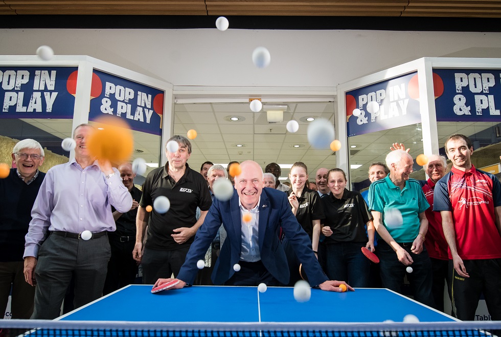 Minister for Sport Joe FitzPatrick at Pop In & Play