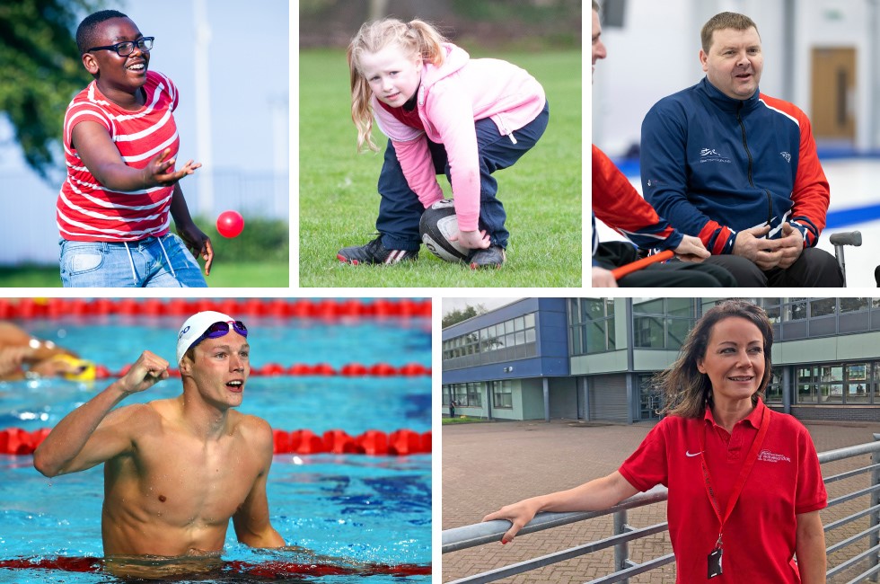 Five of the people whose stories are highlighted in Playing Our Part 2018-19