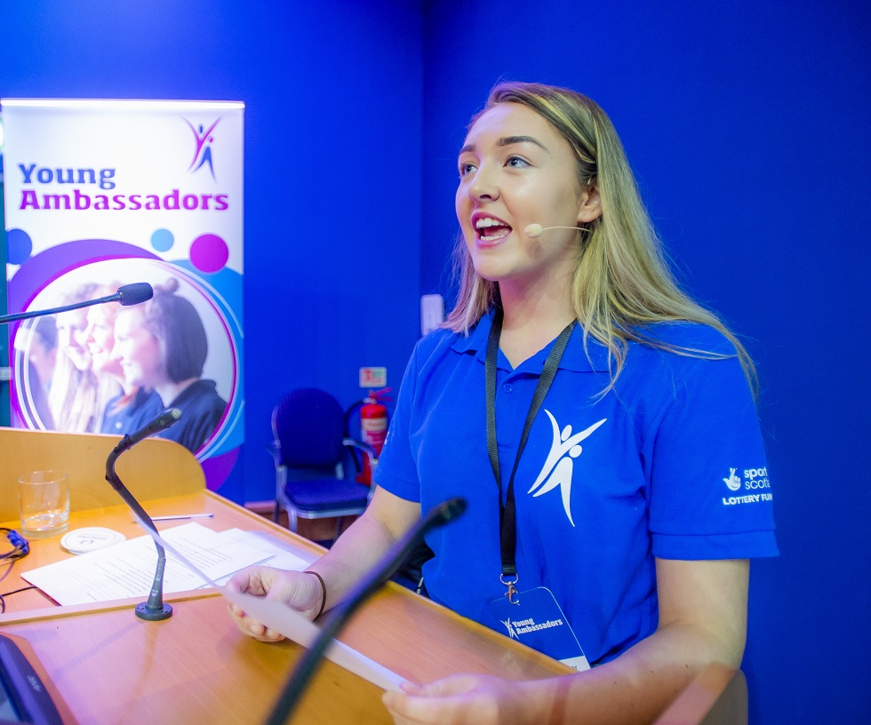 sportscotland Lottery funded young people projects