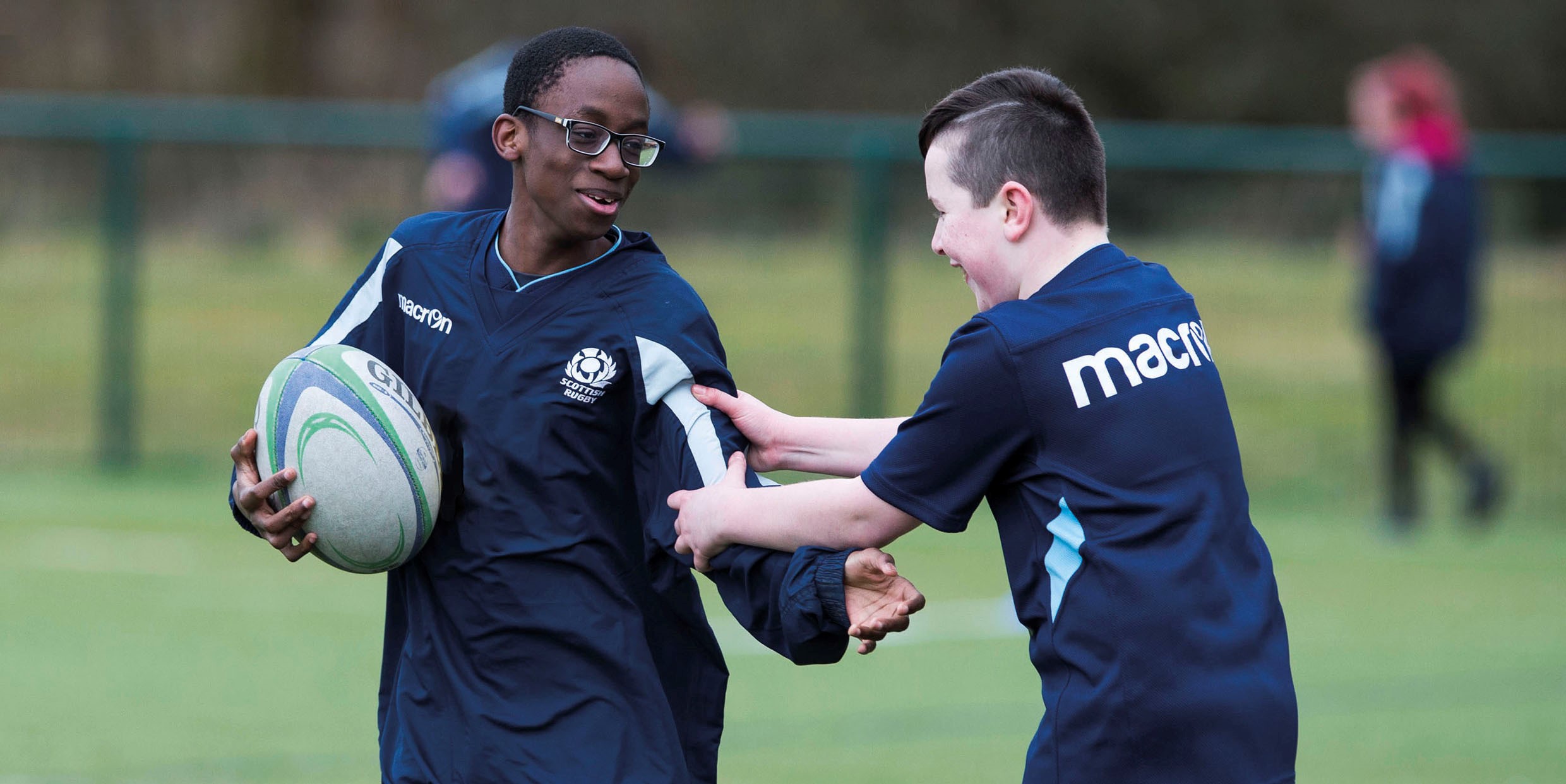 Scottish rugby youth players