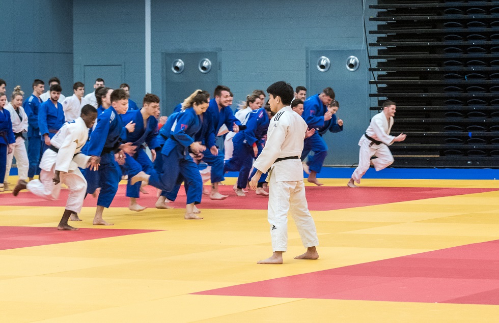 Judo girls at Movement Park in Glasgow