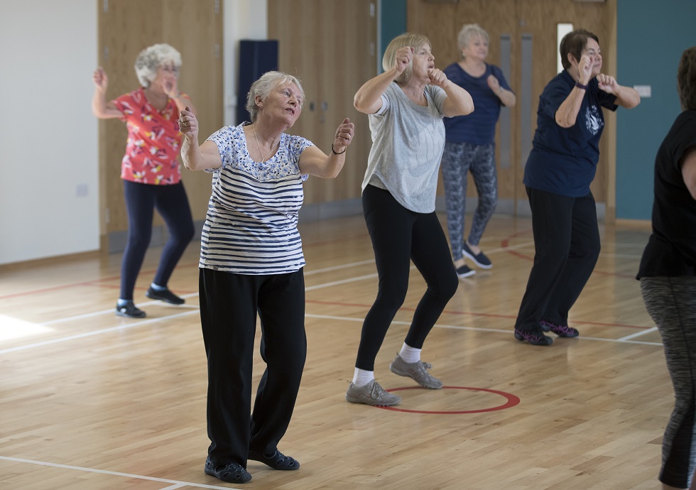 St Madoes Active Sport Hub zumba class