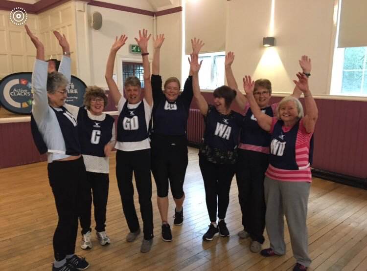 SWAG walking netball group