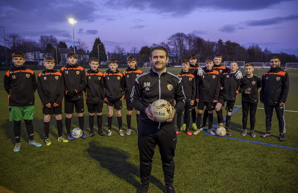 Steven Maloney coaching at Craigie CSH