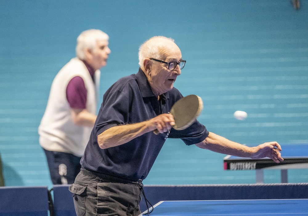 Over 50s session at Drumchapel TTC