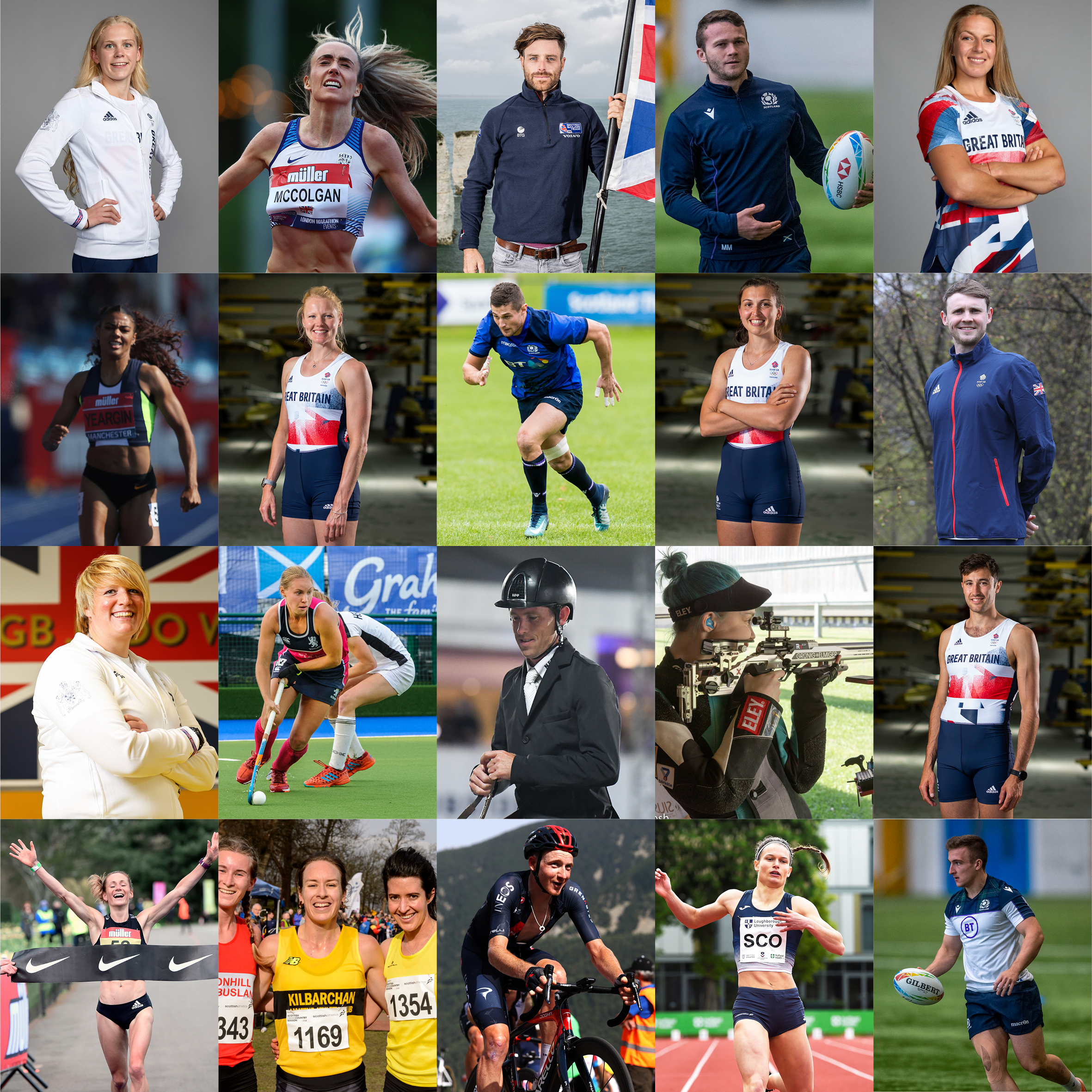 Scottish athletes on Team GB for Tokyo 2020