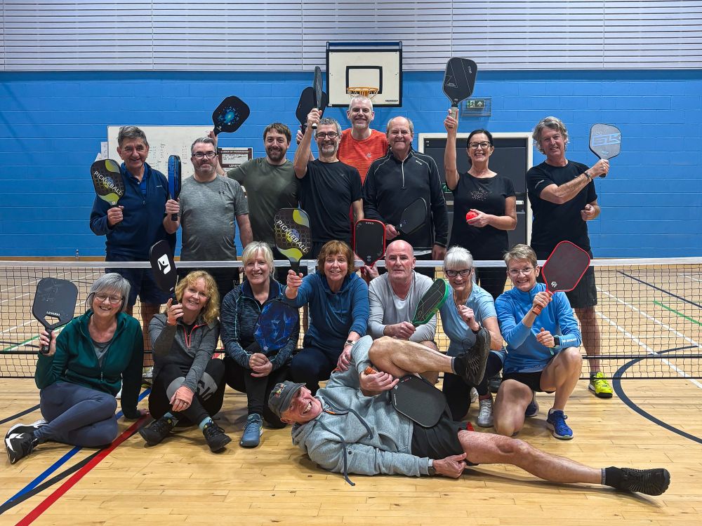 “Don’t be shy, give it a try”: Pickleball Stirling Club