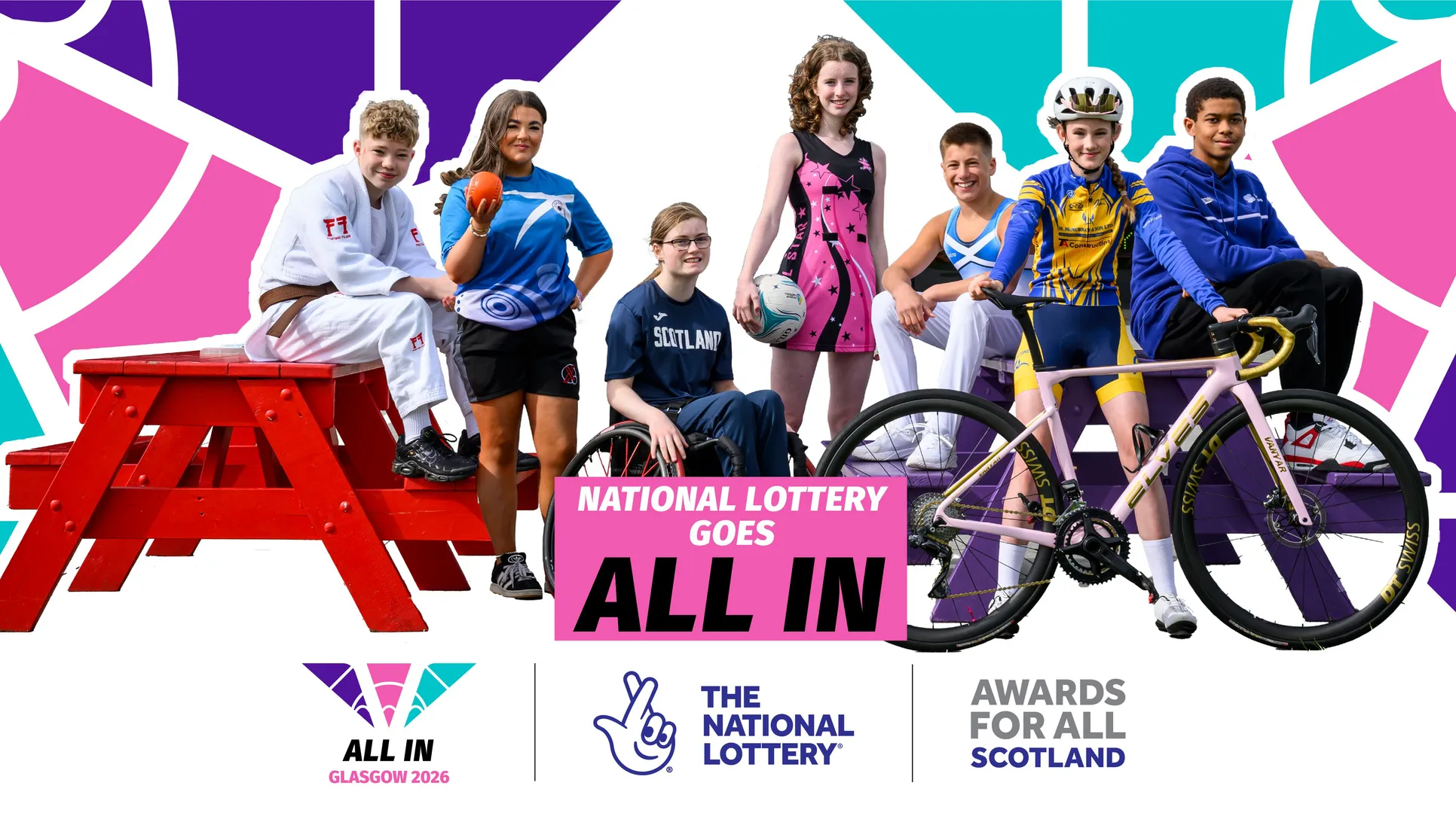 New National Lottery fund for Glasgow 2026 promo image