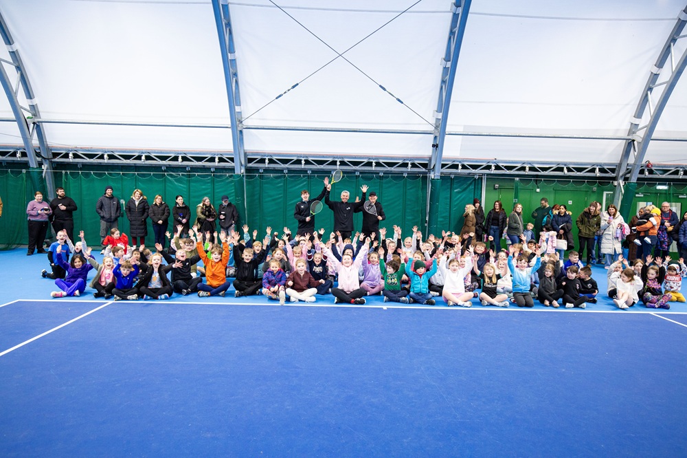 National schools tennis programme comes to Moray