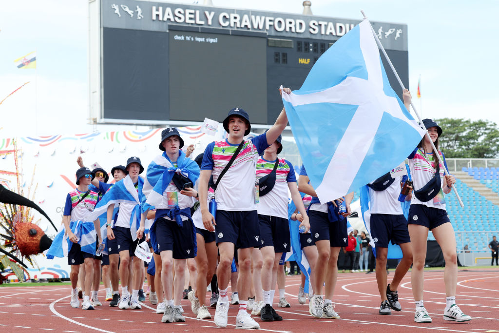 Gettyimages 1592918894 Team Scotland At Opening Ceremony Trinbago 2023