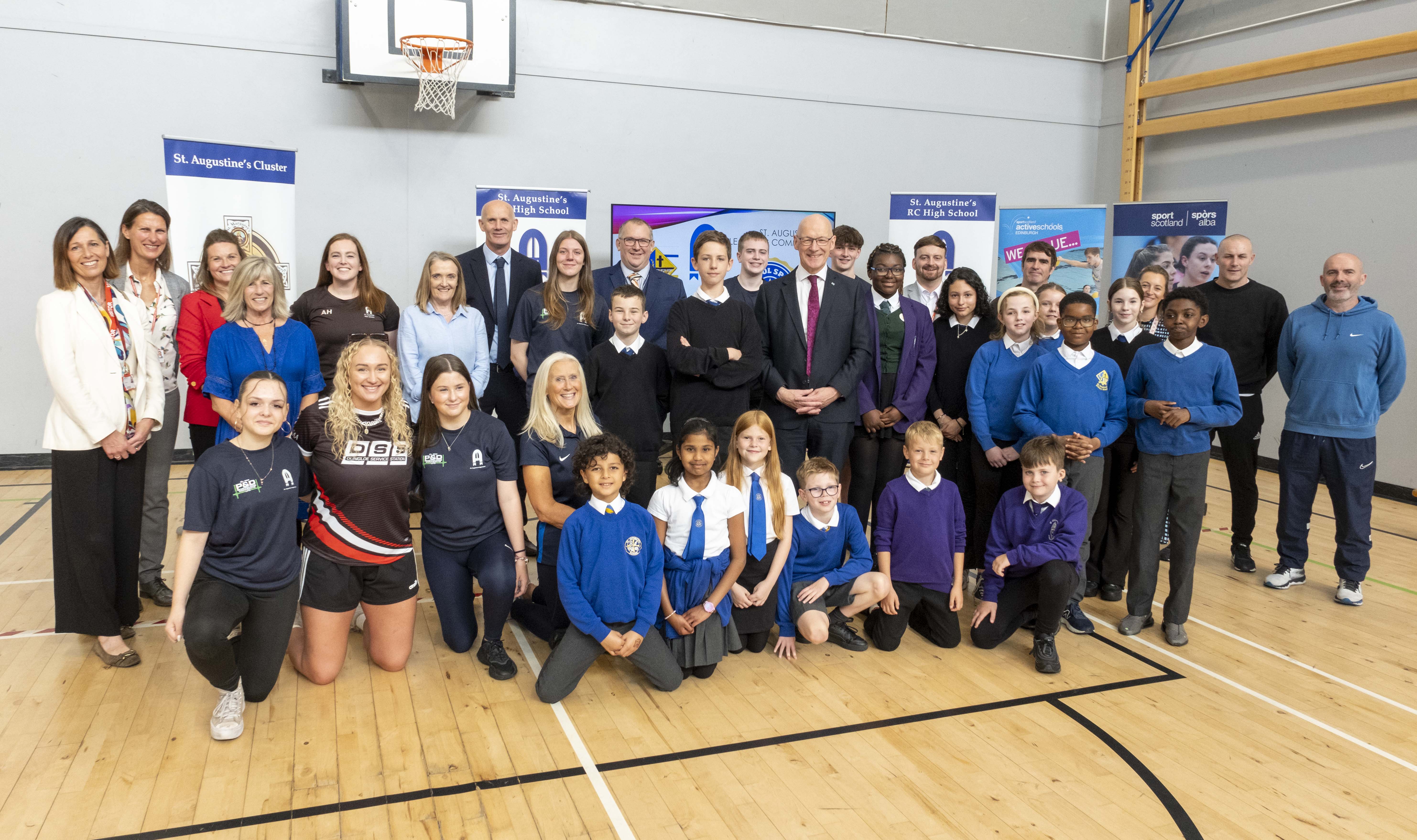 First Minister Celebrates Active Schools Anniversary