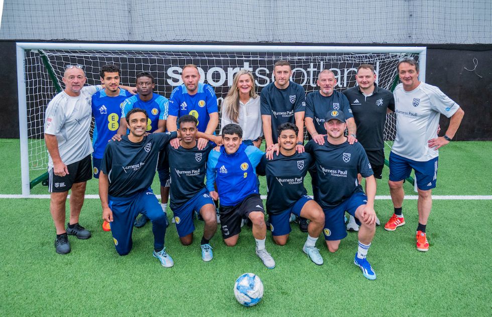 Street Soccer Scotland Squad Inverclyde Sml